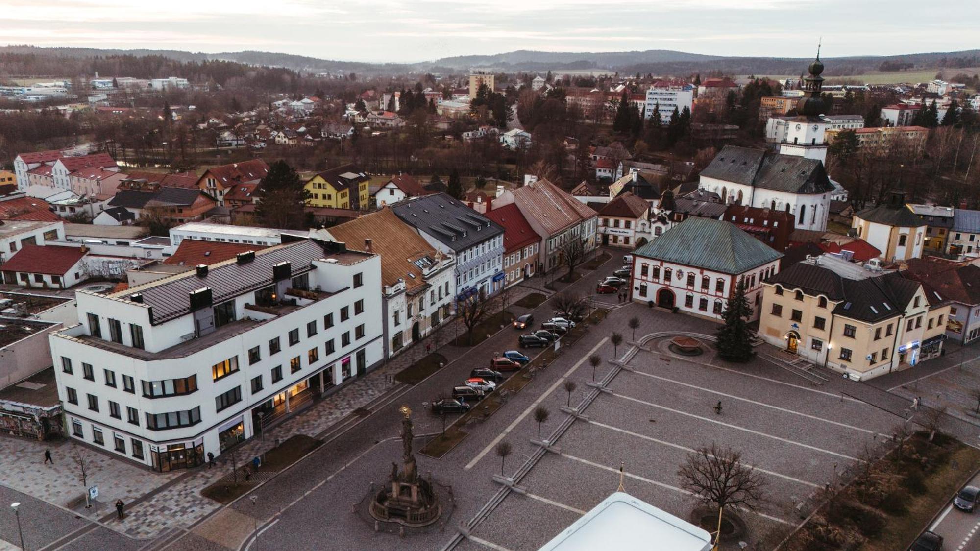 Byt 21 V Rezidenci Bily Lev Na Namesti Žďár nad Sázavou Exteriér fotografie
